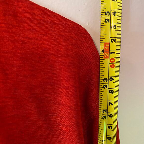 NFL Team Apparel Men's size Medium Kansas City Chiefs Red Quarter Zip Pullover - Picture 7 of 7